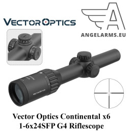 Vector Optics Continental x6 1-6x24 SFP G4 Riflescope