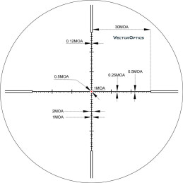 Vectors Optica Aston 3-18x44SFP Riflescope