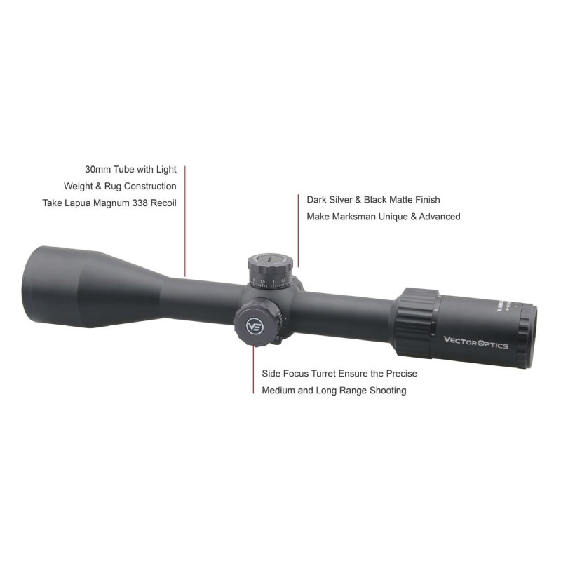Vector Optics Marksman 6-24x50FFP Riflescope