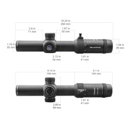 Vector Optics Forester 1-5x24SFP GenII Riflescope