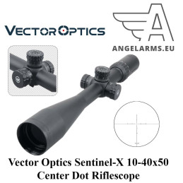 Vector Optics Sentinel-X 10-40x50 Center Dot Riflescope