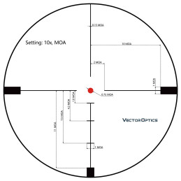 Vector Optics Hugo 3-12x44GT SFP Riflescope