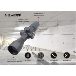 Vector Optics Veyron 4-16x44FFP Riflescope