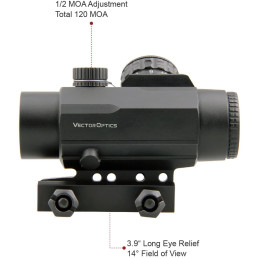 Vector Optics Calypos 1x30SFP Prism Scope Riflescope