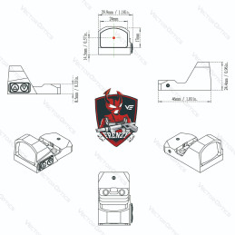 Vector Optics Frenzy 1x17x24 Red Dot Sight