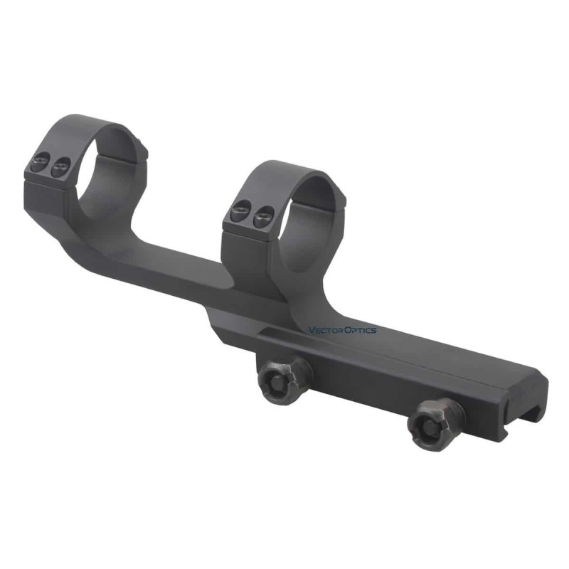 Vector Optics 30mm One Piece Offset Long Picatinny Mount. Monoblock.