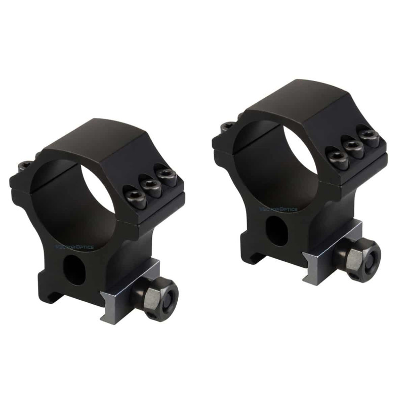 Vector Optics 30mm X-Accu 1.25" Profile Picatinny Rings