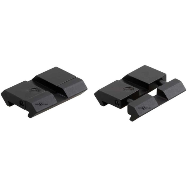 Vector Optics Dovetail to Weaver Mount Rail Short