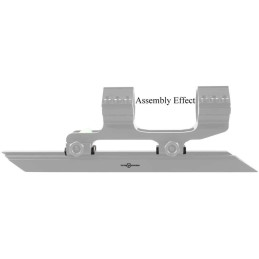 Vector Optics Dovetail to Weaver Mount Rail Short