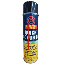 Shooter Choice Quick-Scrub 3 Gun Cleaner-Degreaser 15 oz/ 450 ml Aerosol