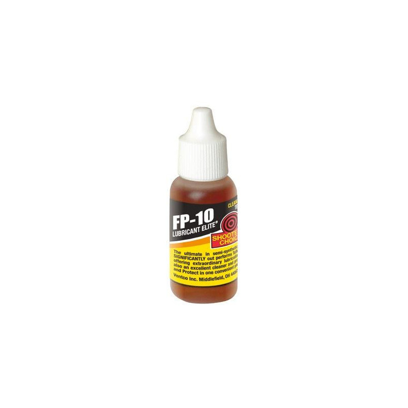 Shooter Choice FP-10 Gun Lubricant Elite 0.5 oz plastic bottle Liquid