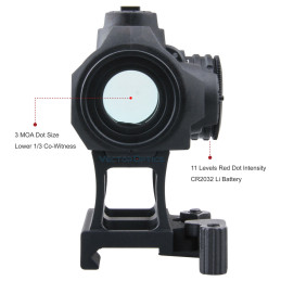 Vector Optics Maverick 1x22 Rubber Cover Red Dot Sight