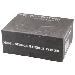 Vector Optics Maverick 1x22 Rubber Cover Red Dot Sight