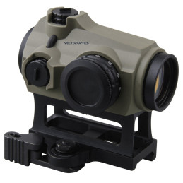 Vector Optics Maverick 1x22 Dark Earth Rubber Cover Red Dot Sight