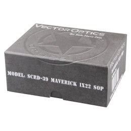 Vector Optics Maverick 1x22 Dark Earth Rubber Cover Red Dot Sight