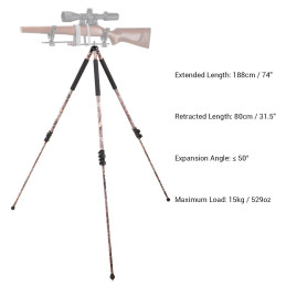 Vector Optics 80-188cm BBS V Mount Tripod Camo