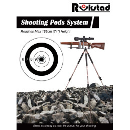 Vector Optics 80-188cm BBS V Mount Tripod Camo