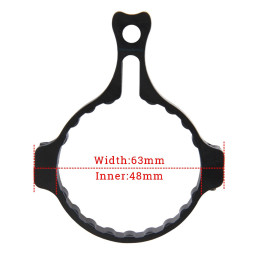 Vector Optics 48mm Continental Riflescope Power Ring Throw Level