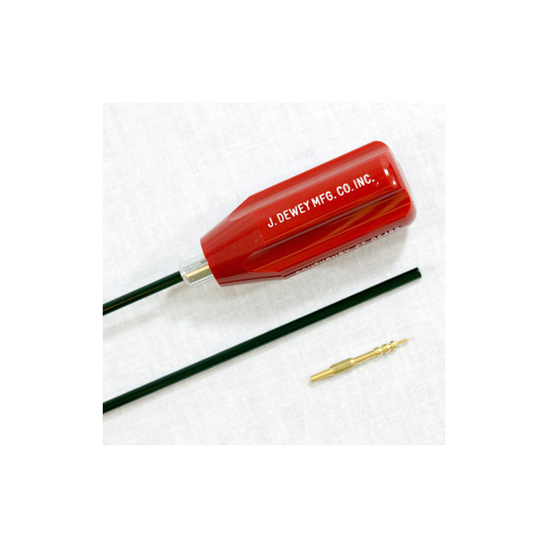 Dewey .17 cal Nylon-Coated Cleaning Rod – 66cm/26 Inches. Model 17C-26