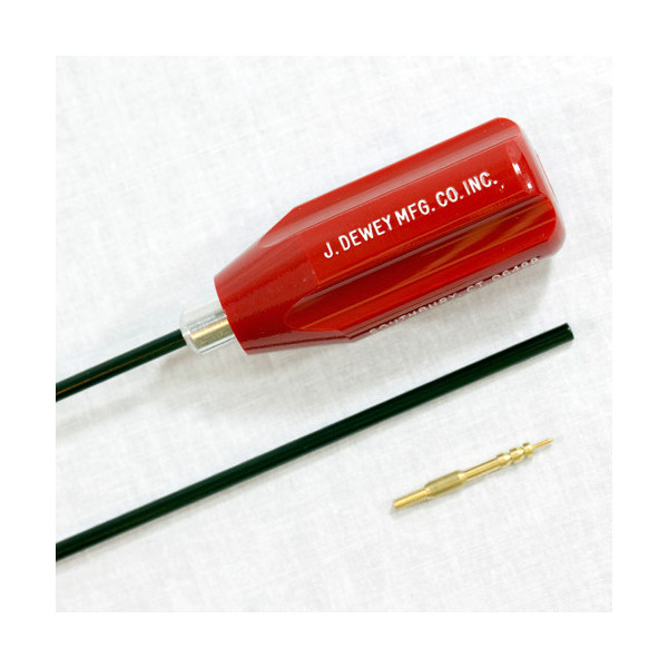 Dewey .17 cal Nylon-Coated Cleaning Rod – 66cm/26 Inches. Model 17C-26