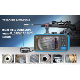 26inch / 66cm Rigid Borescope with 4.5inch Monitor Screen Teslong