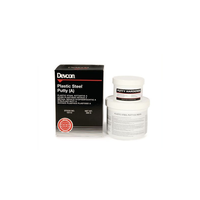 Devcon A (10112 / 10110) Plastic Steel Putty - 500 gram, bedding compound