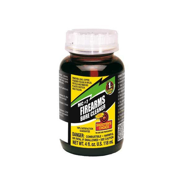 Shooter Choice MC 7 Firearms Bore Cleaning Solvent 4 oz Liquid