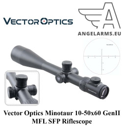Vector Optics Minotaur 10-50x60 GenII MFL SFP Riflescope