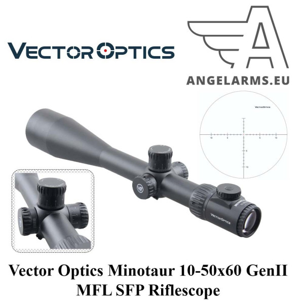 Vector Optics Minotaur 10-50x60 GenII MFL SFP Riflescope
