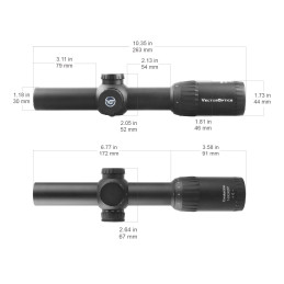 Vector Optics Constantine 1-8x24 SFP Riflescope