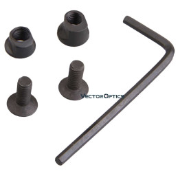 Vector Optics KeyMod 4 Inch Picatinny Rail Section