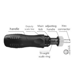 Presetting Type Adjustable Torque Screwdriver 1-6Nm SHAHE