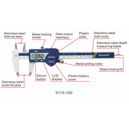 Digital Vernier Caliper 0-150mm SHAHE