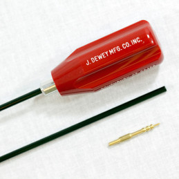 Dewey .17 cal Nylon-Coated Cleaning Rod – 91cm/36 Inches. Model 17C-36