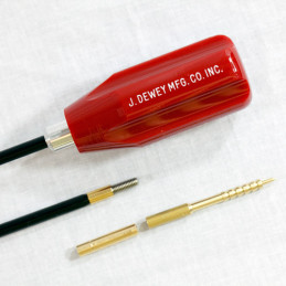 Dewey .22 Caliber Nylon Coated Rod – 76cm / 30 Inches. Model 22C-30