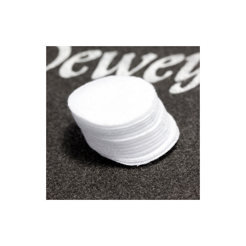 Dewey 2-3/4" Round Patches – 100/Bag for .38-.45 cal & .410-20 Gauge. Model P-351 100pcs