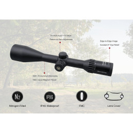 Vector Optics Continental x6 2.5-15x56 Riflescope BDC Hunting Riflescope