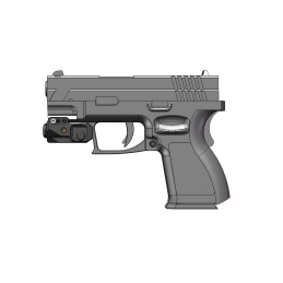 Vector Optics VipeRay Scrapper Subcompact Pistol Green Laser Sight
