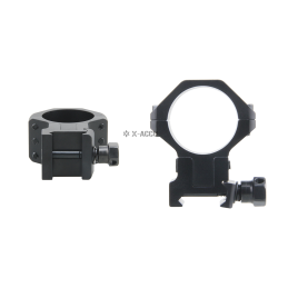 Vector Optics X-ACCU 30mm Adjustable Elevation Picatinny Rings