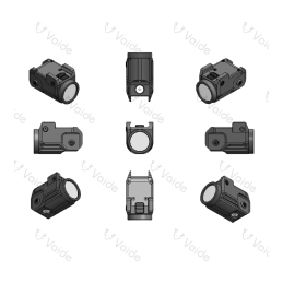 Vector Optics Vaide Scrapper Subcompact Pistol Flashlight IMP Pistol Flashlight