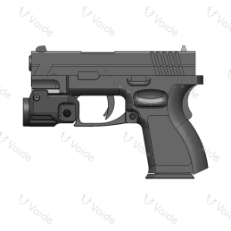 Vector Optics Vaide Scrapper Subcompact Pistol Flashlight IMP Pistol Flashlight