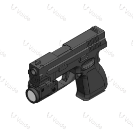 Vector Optics Vaide Scrapper Subcompact Pistol Flashlight IMP Pistol Flashlight