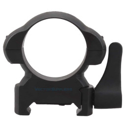 Vector Optics 25.4mm 1" STEEL Medium Profile Weaver QD Rings