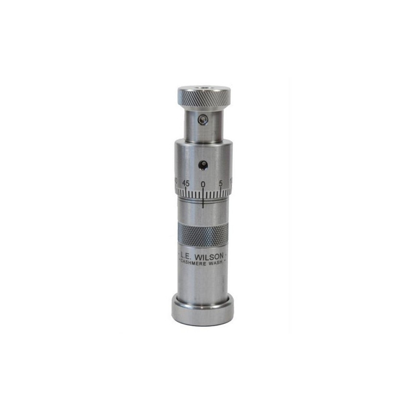 L.E. Wilson Stainless Steel Bullet Seater with Micrometer Adjustment .308 WIN