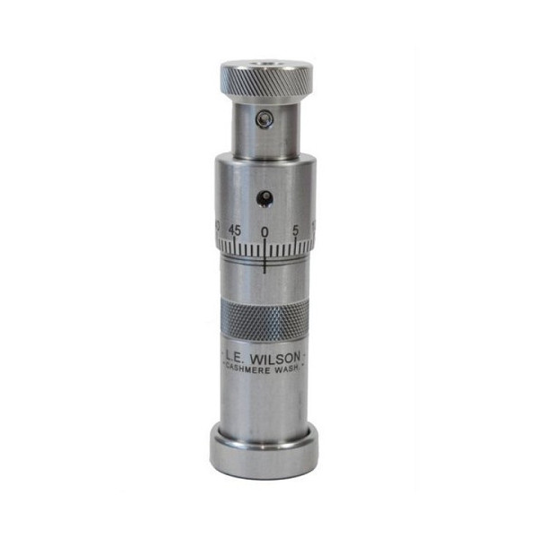L.E. Wilson Stainless Steel Bullet Seater with Micrometer Adjustment .308 WIN
