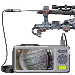 Teslong NTG500H 26-Inch / 66cm Rigid Rifle Borescope with 5-inch IPS Screen + 5 different size mirrors
