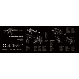 Vector Optics Gunpany AR15 Gun Cleaning Bench Mat