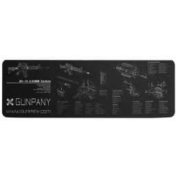 Vector Optics Gunpany AR15 Gun Cleaning Bench Mat
