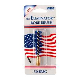 IOSSO Eliminator Blue Nyflex Gun Bore Cleaning Brushes .50 BGM