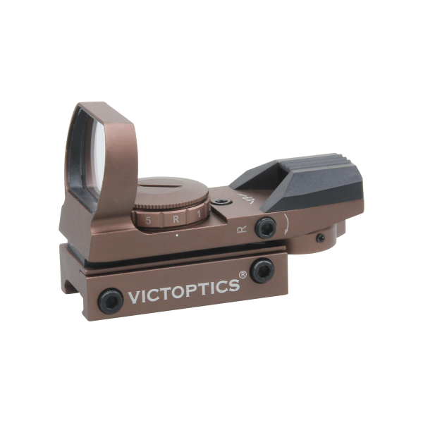 VictOptics 1x23x34 Red Dot Sight Coyote FDE